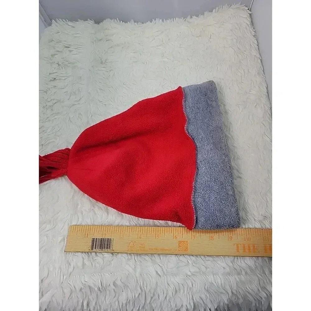Vintage Y2K‎ Youth Powerpuff Girls Cartoon Network Fleece PomPom Winter Hat Red